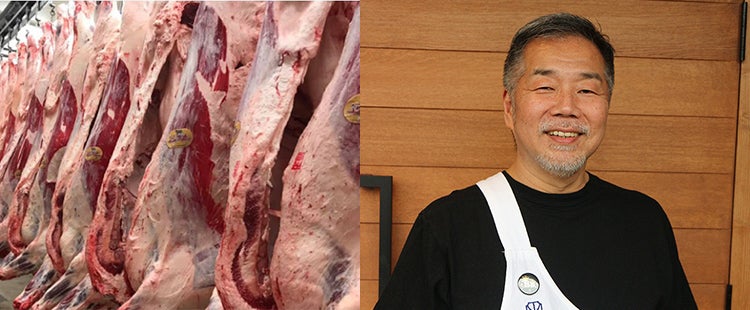 料理人と料理に向き合い、
              オーダーメイドで肉を仕立てる。
              「熟成肉」