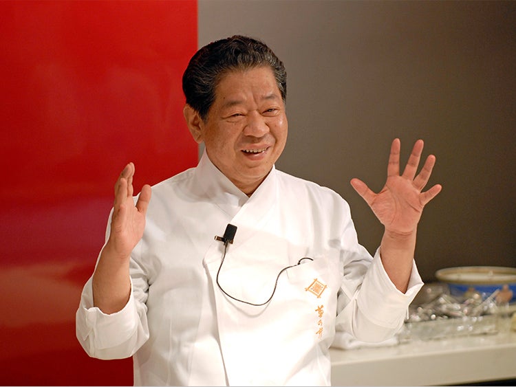 「だしサミット」Program 1：基調講演「日本のだし」＋デモンストレーション（1）日本料理
