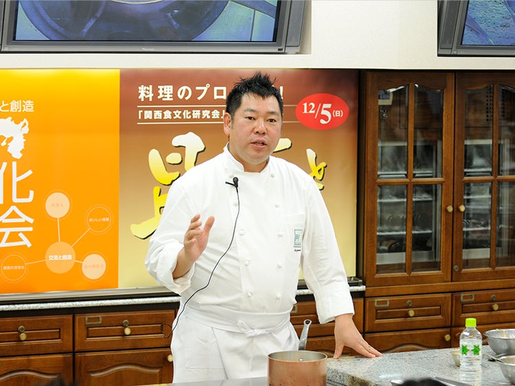 「昆布とQ&A」Program 2：料理デモンストレーション［イタリア料理］