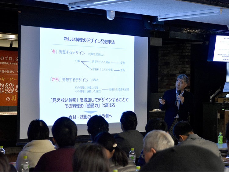 料理の発想ワークショップ part3 7つのキーワードから発想する「麻婆と豆腐」の再構築Program 2：スタディ 2/2