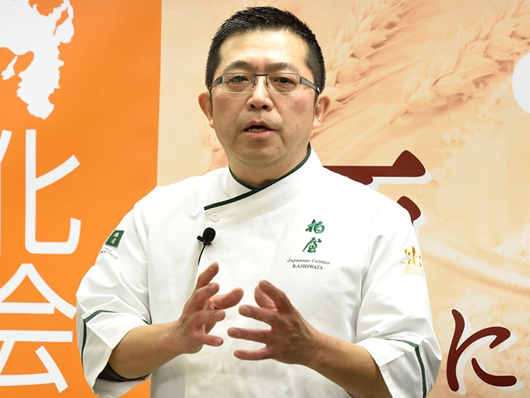 「麺に学ぶ」Program 2：料理プレゼンテーション（試食の提供）＆考察[日本料理]